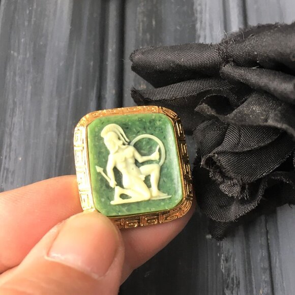 Mens Green Senator Cufflinks - Picture 2 of 10